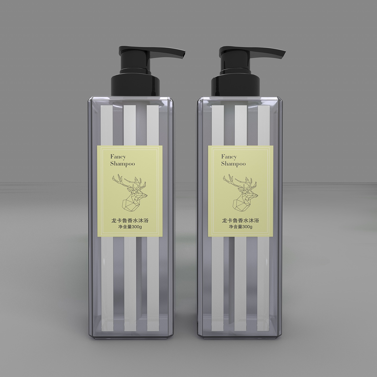 塑胶包装 祖马龙香水系列瓶子 300ml 洗发水 沐浴露（图ZMTY4MjA0MjE2） - 包装 - 站酷设计师设计瓶子的len原创素材 - 站酷ZCOOL