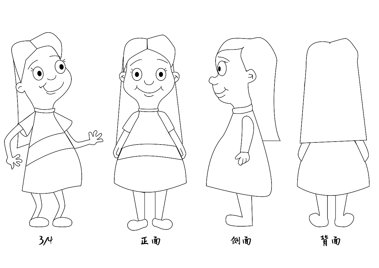 原创IP人物形象设计（欧美风格）（图ZODcyNTEwNzY=） - IP形象 - 站酷设计师奇艺果设计原创素材 - 站酷ZCOOL