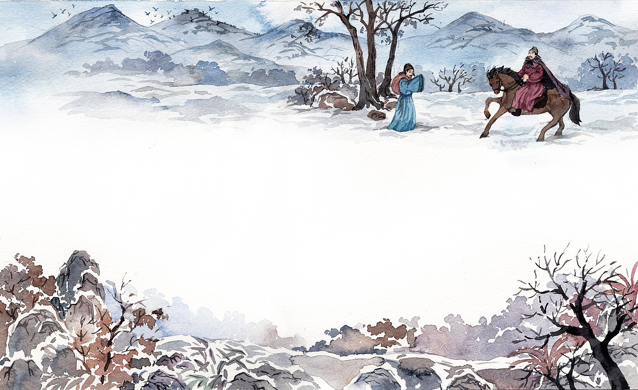 《读古诗，学作文》水彩插画配图 （一）（图ZMjQyNjE4NjA0） - 儿童插画 - 站酷设计师陈晶_插画原创素材 - 站酷ZCOOL