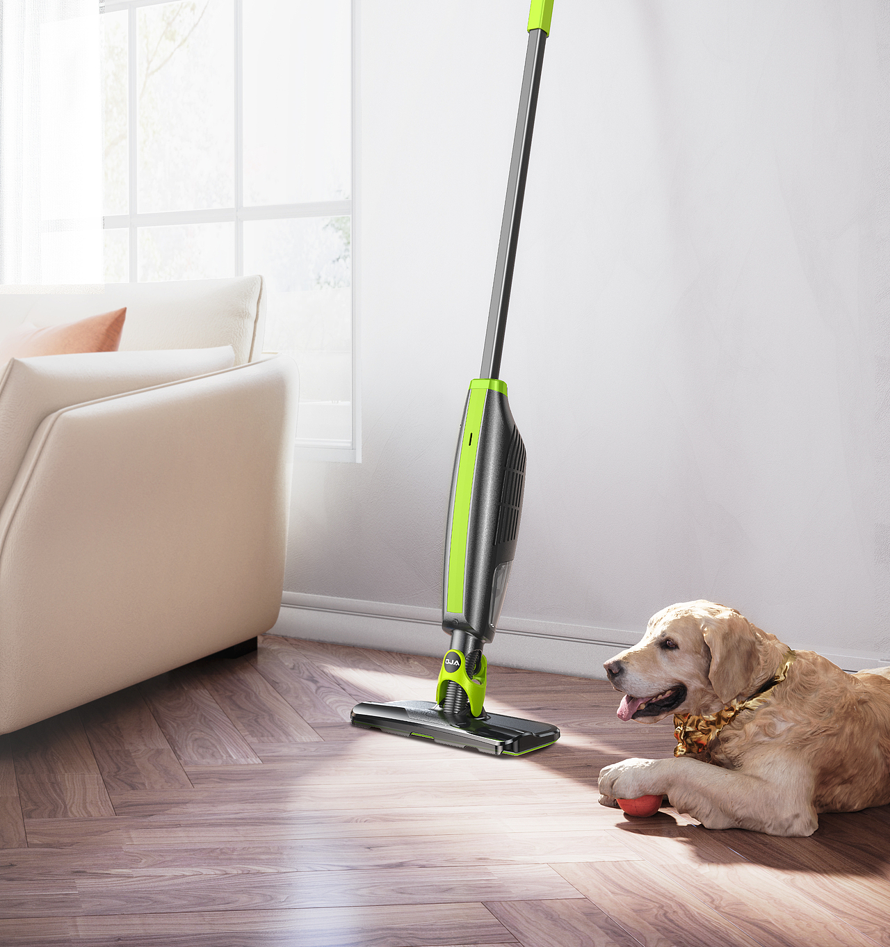 天购 OJA吸拖一体家用无线吸尘器