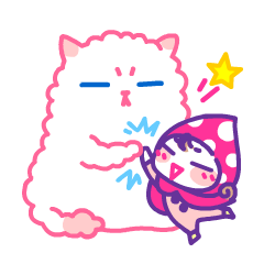 小喵与大白（二）（图ZMjM1NTg5NjM2） - 网络表情 - 站酷设计师兰朵兰朵原创素材 - 站酷ZCOOL