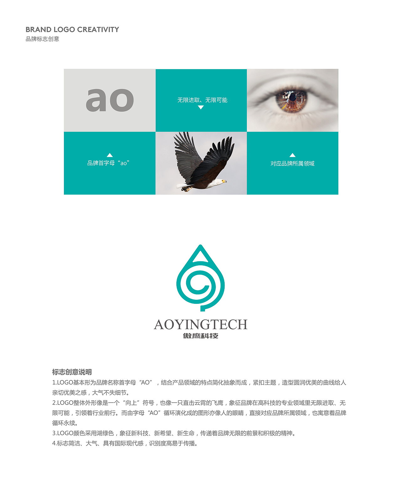 傲鹰科技品牌logo设计方案|平面|logo|上海梵谷广告_原创作品-站酷(zc