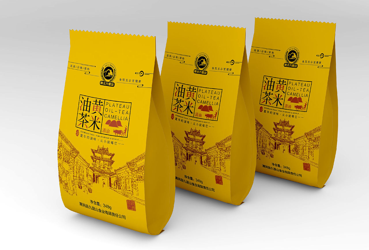 九里山油茶包装设计 - 原创作品 - 站酷(zcool)