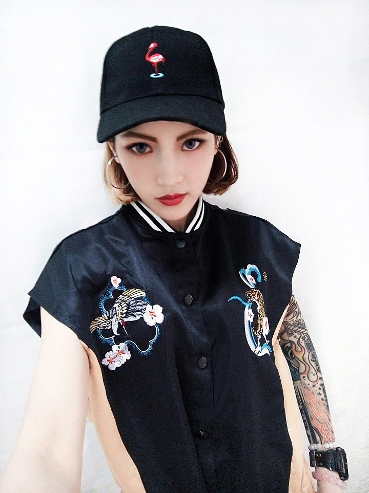 E.T.B 2016 tropic flamingo cap（图ZNTMwMzU2MDA=） - 新锐潮流插画 - 站酷设计师semsem原创素材 - 站酷ZCOOL