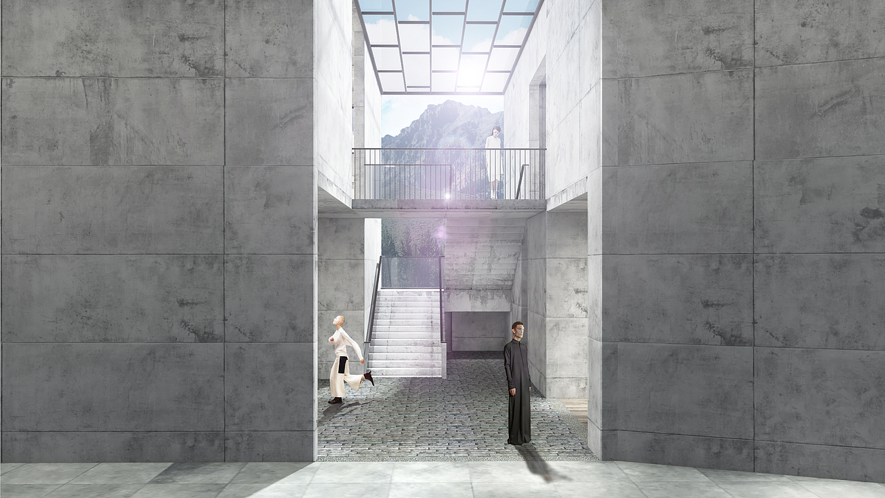 奇石馆展馆设计（图ZMjE2NzU4MzI4） - 建筑设计 - 站酷设计师正Q本人原创素材 - 站酷ZCOOL