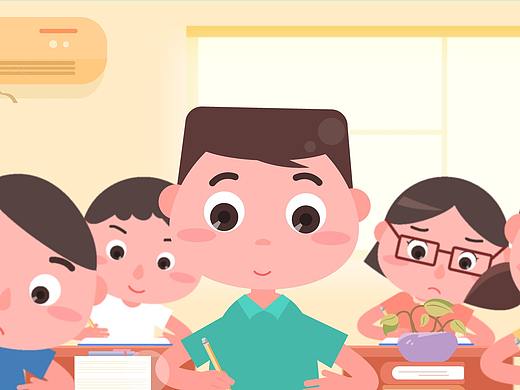 【壹百帧动画】悠乐兔-解决学生写字近视问题的神器