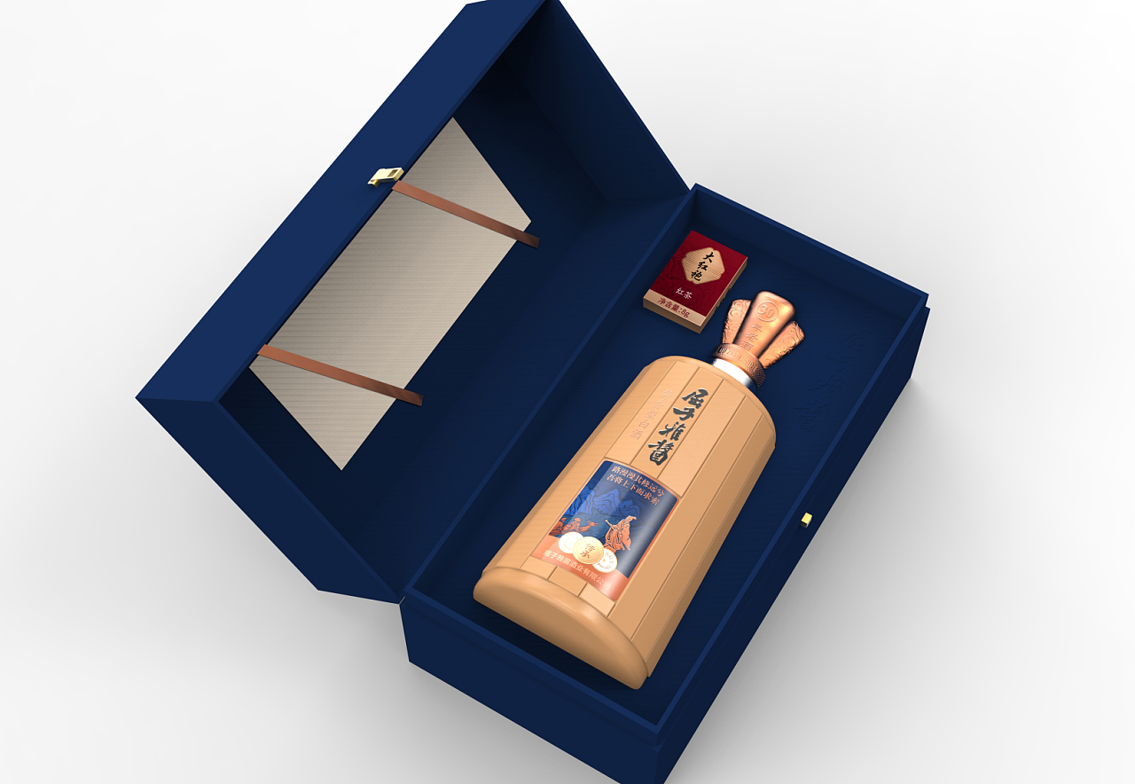 定制酒盒包装设计图图片