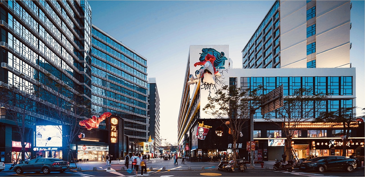 导视:万科云城二期导视美陈