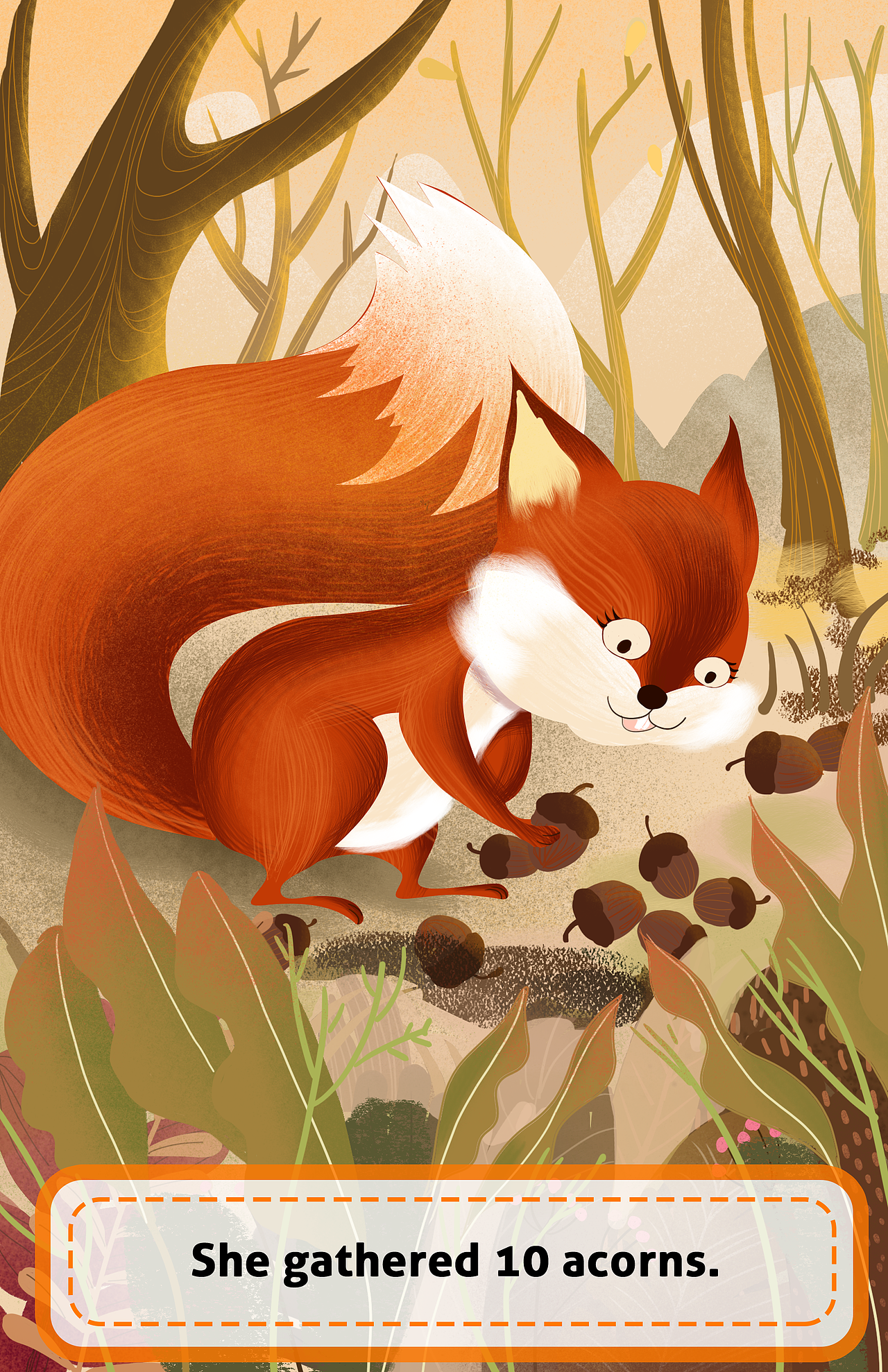 松鼠|插画|儿童插画|千人的插画_原创作品-站酷zcool