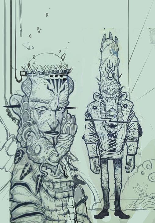 插画作品（图ZMTA5ODg0Nzcy） - 新锐潮流插画 - 站酷设计师怪力乱涂原创素材 - 站酷ZCOOL