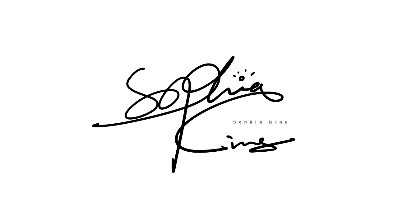 英文签名设计丨signature design丨签名原图带笔顺解析