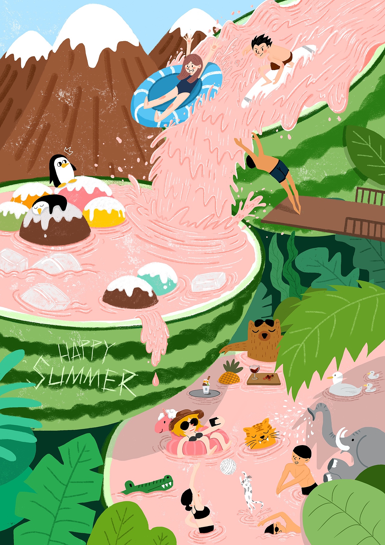 夏天来了就要凉爽一夏