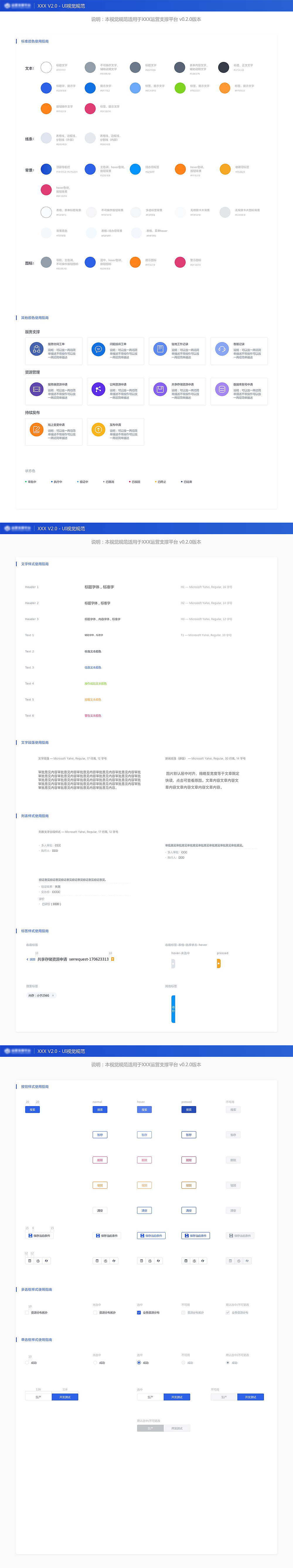 后台设计视觉规范（二）（图ZMTM4MjUyODAw） - 软件界面 - 站酷设计师心润三水原创素材 - 站酷ZCOOL