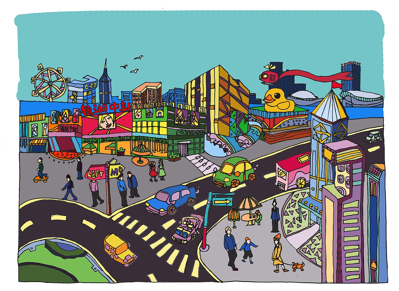 CHENXI DESIGN WORKS SHOW 镜湖中新（图ZMTUyODM2NTAw） - 商业插画 - 站酷设计师滚烫番茄原创素材 - 站酷ZCOOL