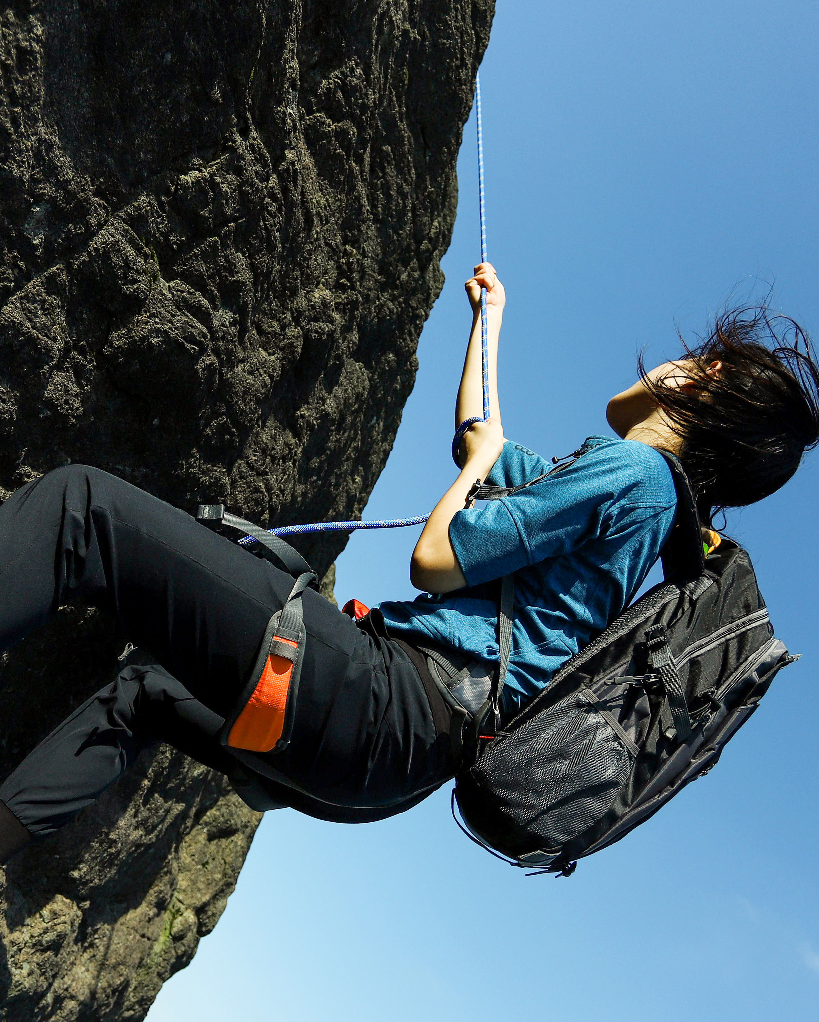 户外攀登