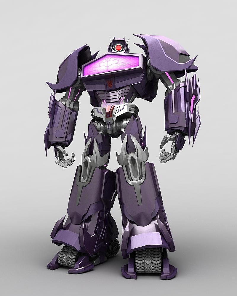 变形原创震荡波cg模型展示图