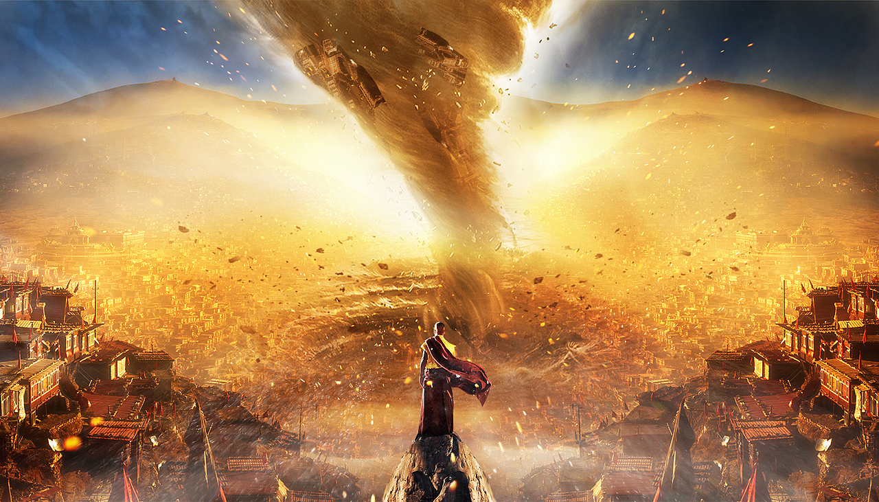 PS-《佛道》电影海报合成（图ZMTc0MTEwOTcy） - 海报 - 站酷设计师一叶知秋1993原创素材 - 站酷ZCOOL