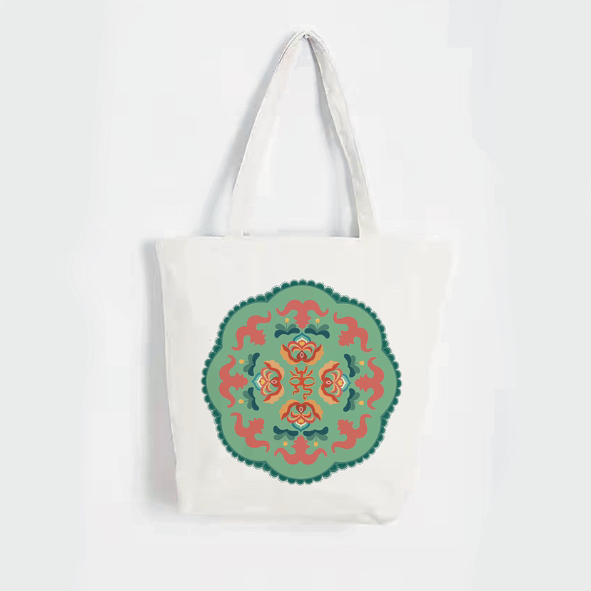 羌族花卉纹样图案设计