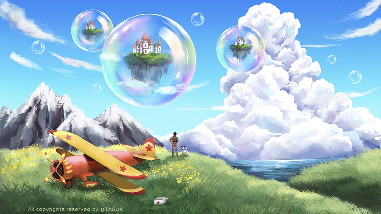 寻找梦幻悬浮岛