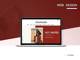 ck官網(wǎng)首頁重構(gòu)線框圖