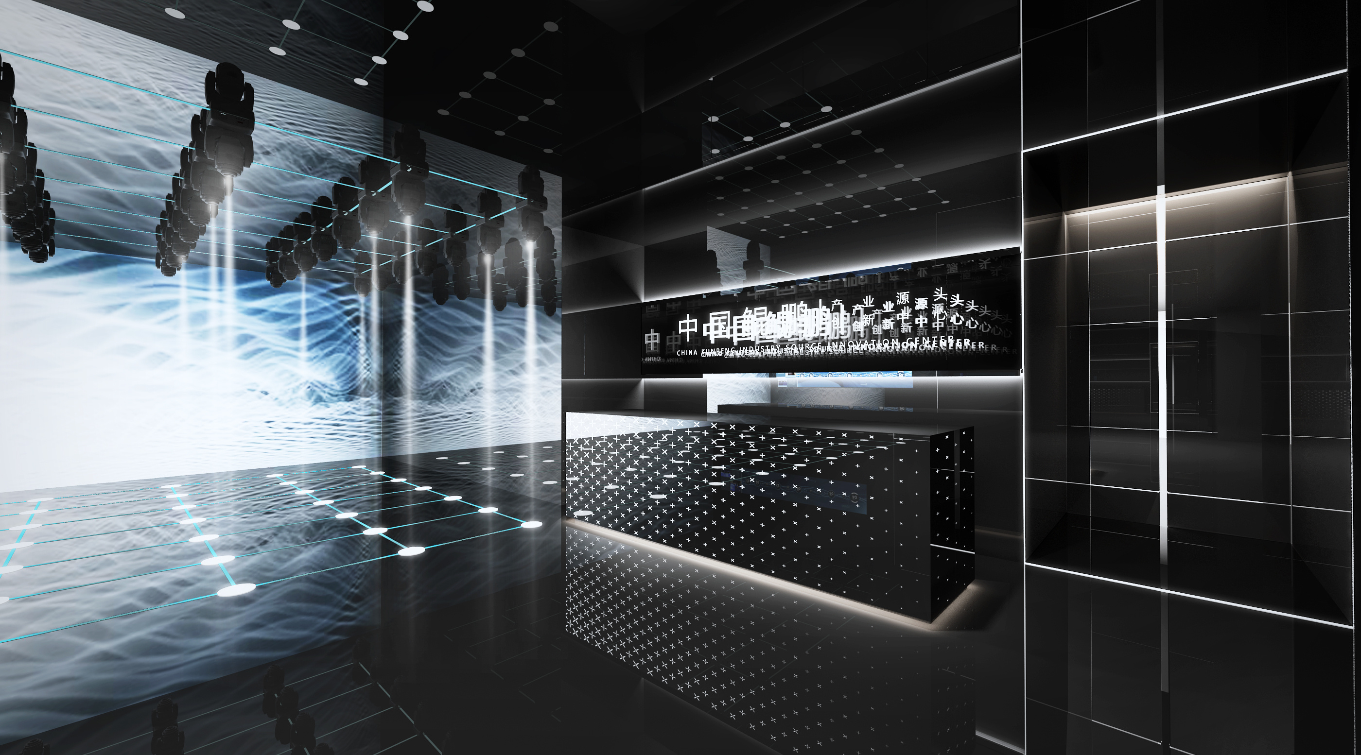 展厅序厅|空间|家装设计|zero黑翼 - 原创作品 - 站酷 (zcool)