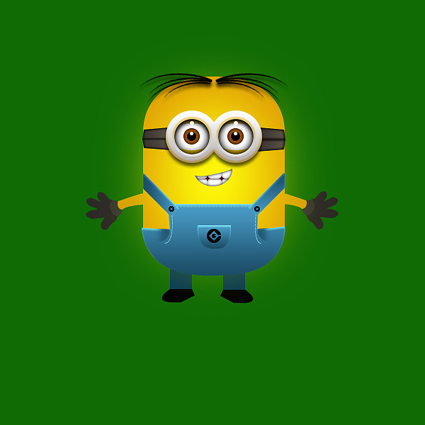 小黄人来啦临摹