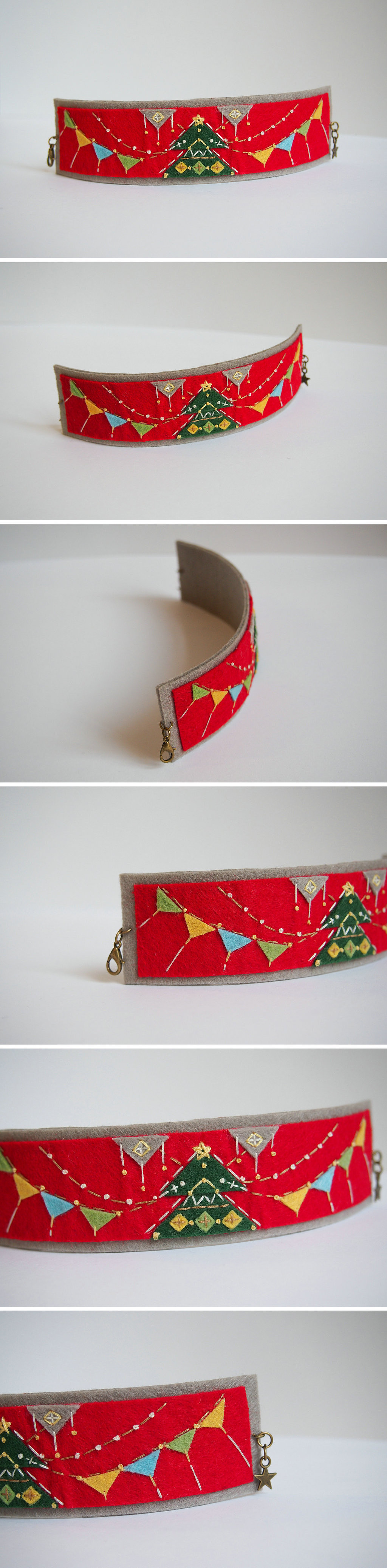 不织布手带——与刺绣相遇（图ZNDA2ODU3OTY=） - 首饰设计 - 站酷设计师孤岛上有许多人原创素材 - 站酷ZCOOL