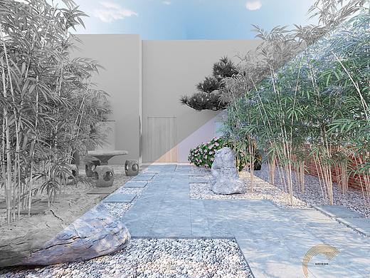 庭院（個人主頁-ZMzA2Nzc4NDQ=） - 景觀設(shè)計 - 站酷設(shè)計師北漂設(shè)計20年原創(chuàng)素材 - 站酷ZCOOL