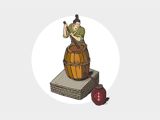 玉苓膳（酿酒流程图）