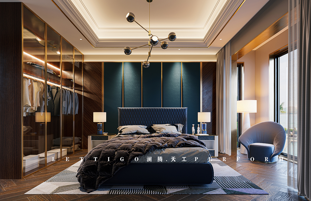 港式轻奢风别墅，高级都市范儿（图ZMzA2MDQyMDg0） - 家装设计 - 站酷设计师DesignerZtt186原创素材 - 站酷ZCOOL