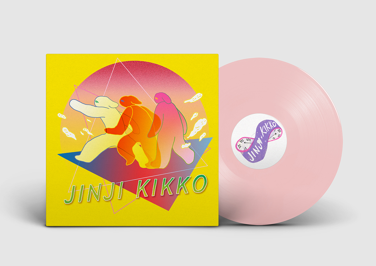 JINJI KIKKO | 落日飞车 | 音乐专辑设计练习（图ZMjU4NzI2ODQ0） - 创作习作 - 站酷设计师捏口酱原创素材 - 站酷ZCOOL