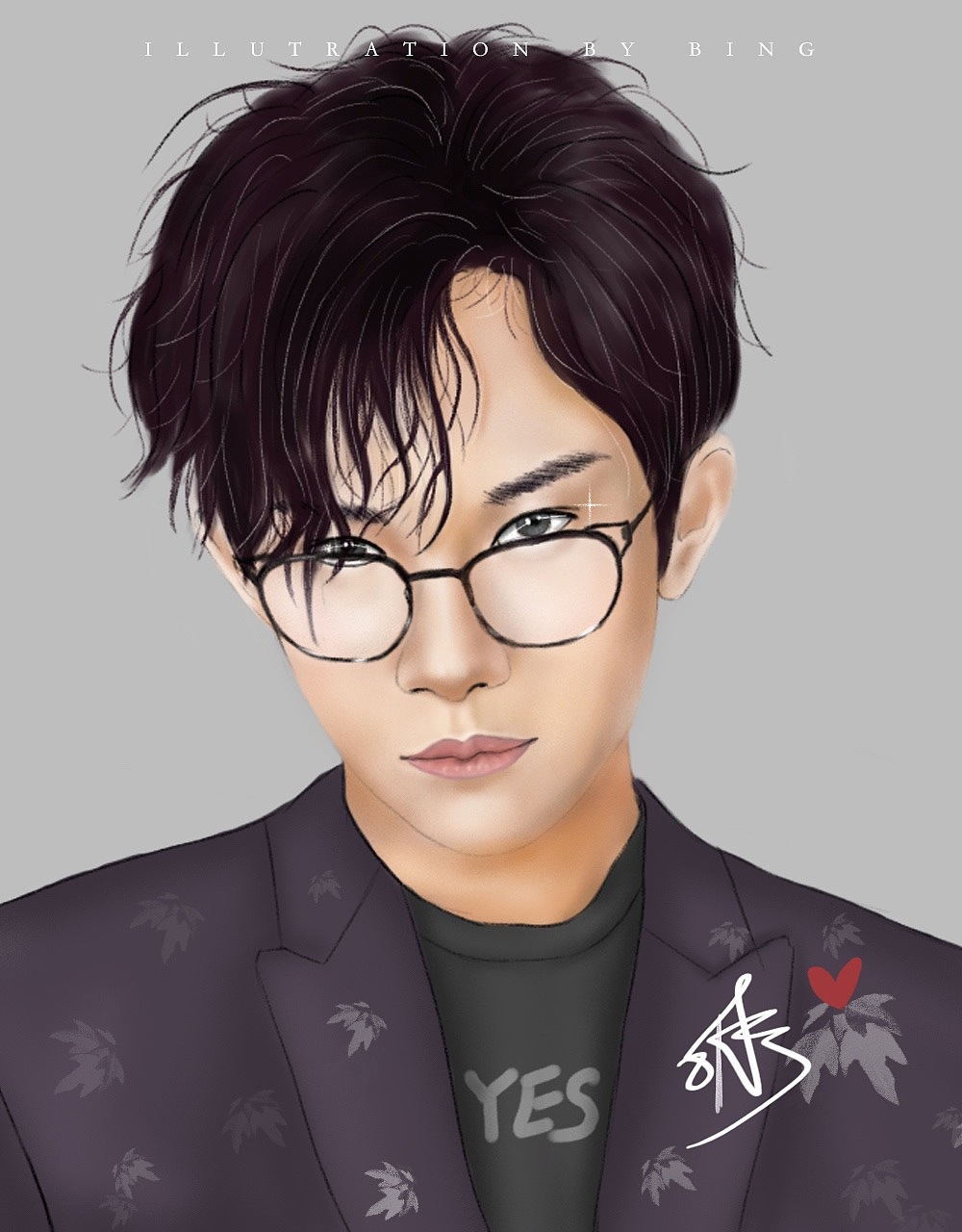 《易烊千玺篇》漫画脸