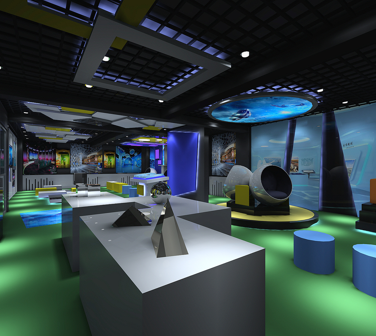 小学科学探究室|空间|家装设计|liru1231_原创作品-站酷zcool