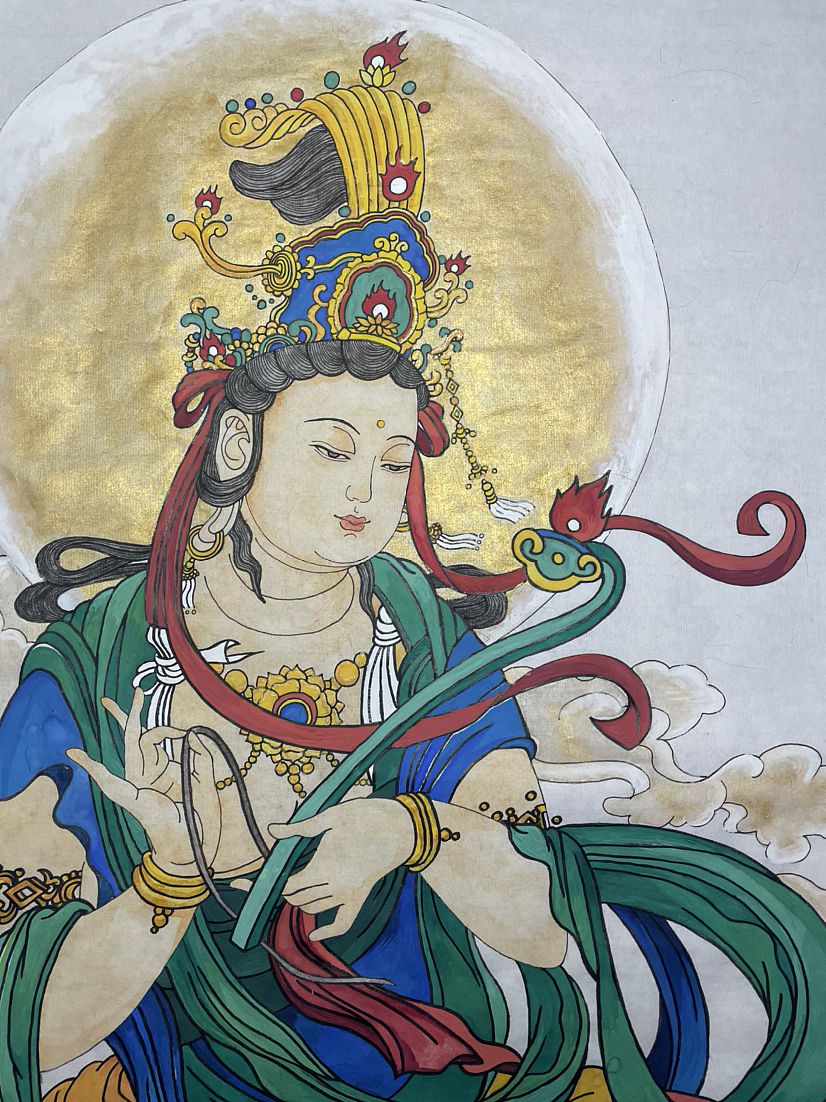 普贤菩萨（图ZMzE2MzU0NDky） - 绘画 - 站酷设计师谦RQ谦原创素材 - 站酷ZCOOL