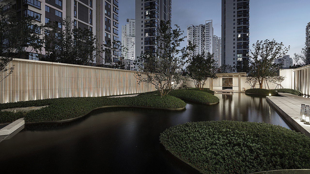 温州金茂府景观示范区