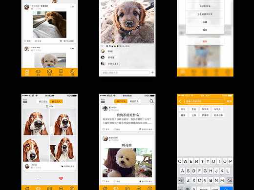 汪星人（个人主页-ZMTQyNjg2OTY=） - APP界面 - 站酷设计师阿丹阿丹原创素材 - 站酷ZCOOL