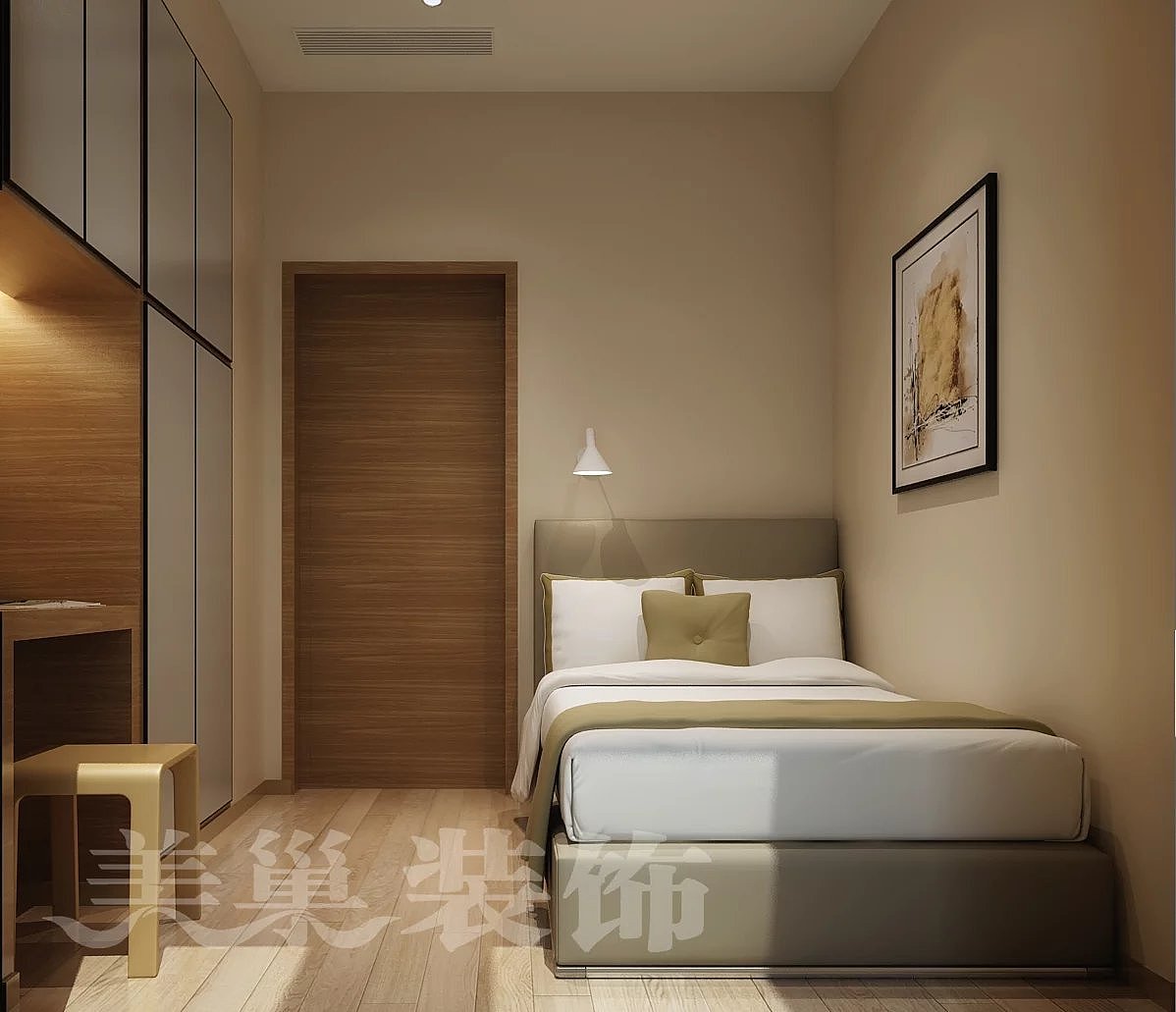 700平方复式建筑简约装修效果图——美巢