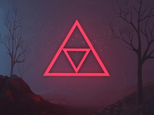 三角圖形場景（個人主頁-ZNDg1MjYwNjA=） - 場景 - 站酷設(shè)計師Azi_X原創(chuàng)素材 - 站酷ZCOOL