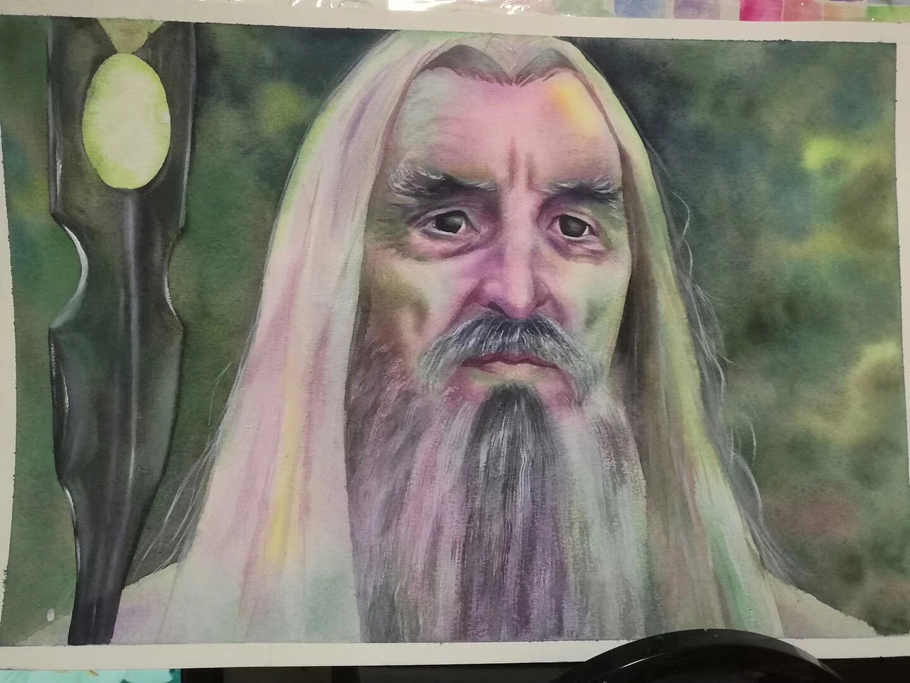 水彩手绘 指环王（图ZMjU2MTUwODI4） - 创作习作 - 站酷设计师卿描淡写原创素材 - 站酷ZCOOL