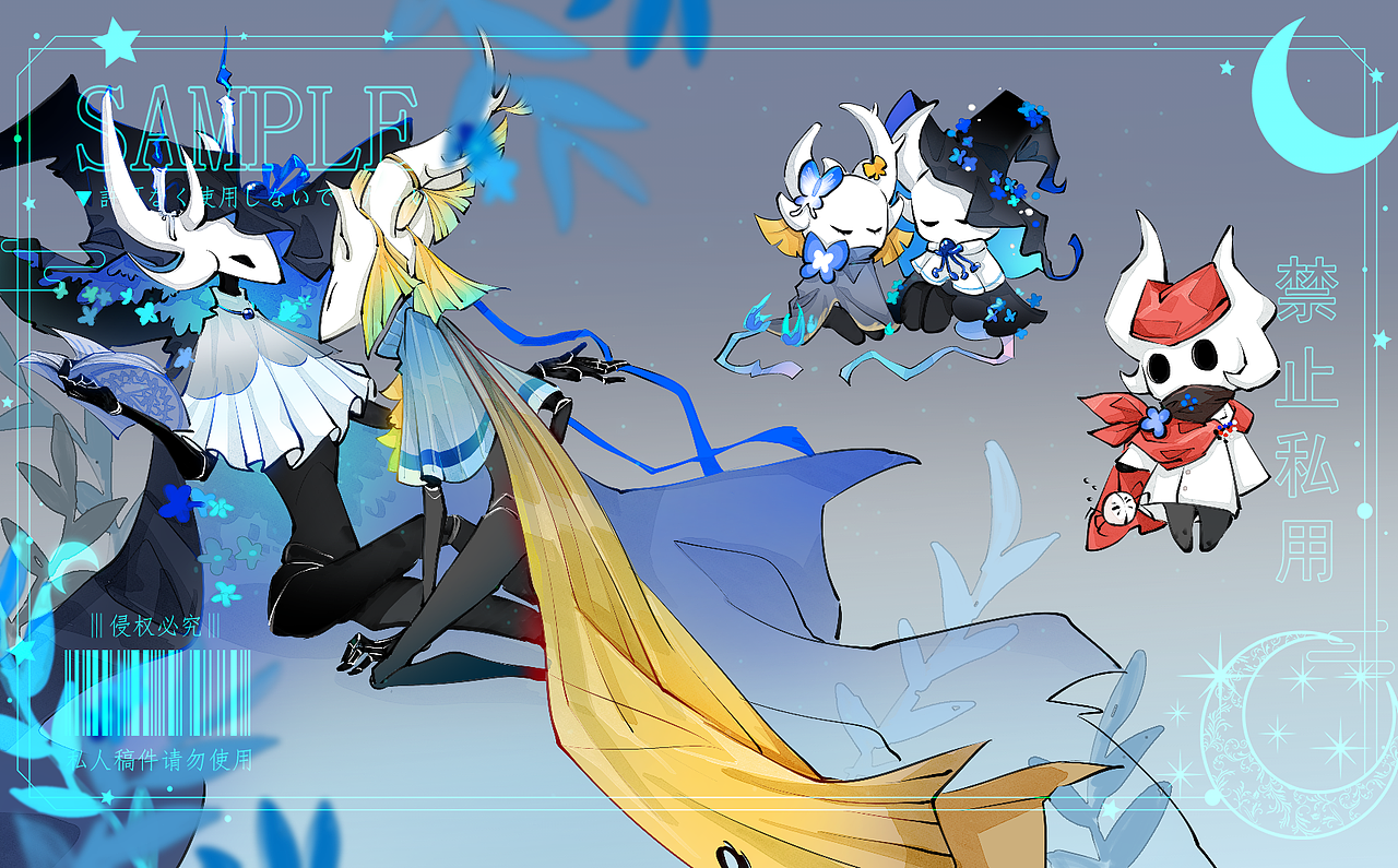十月空洞骑士委托展示～（图ZMzU1MzQzNTI4） - 创作习作 - 站酷设计师秦咕咪睡不醒了原创素材 - 站酷ZCOOL