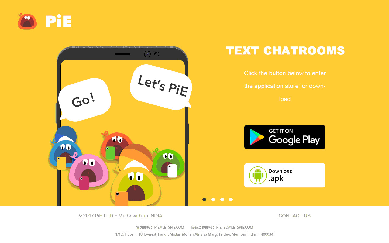 娱乐社交app PIE 下载页面（图ZMTI3ODIwNTI0） - APP界面 - 站酷设计师视觉传达室0原创素材 - 站酷ZCOOL