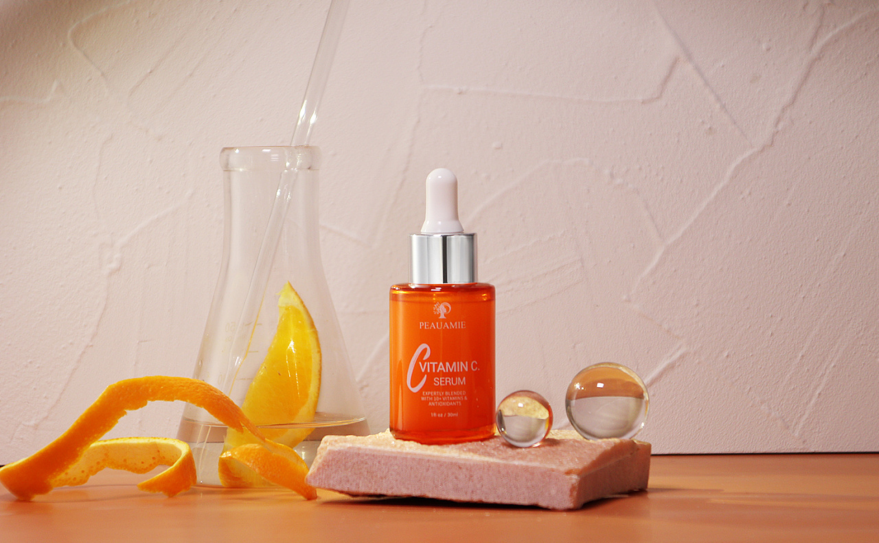 麦柯黎雅-vc精华液拍摄