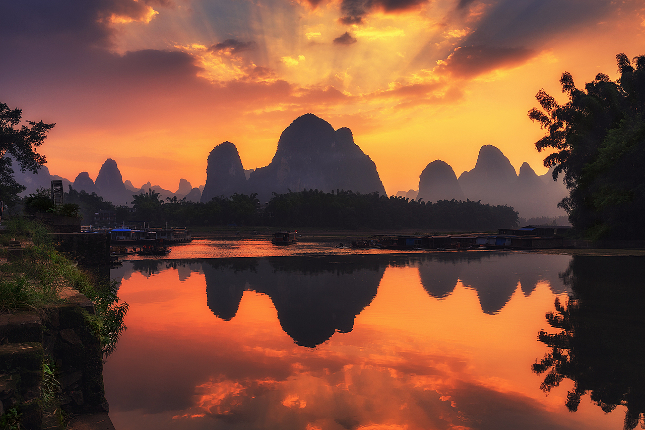 绝美桂林:山水有相逢,终会到漓江