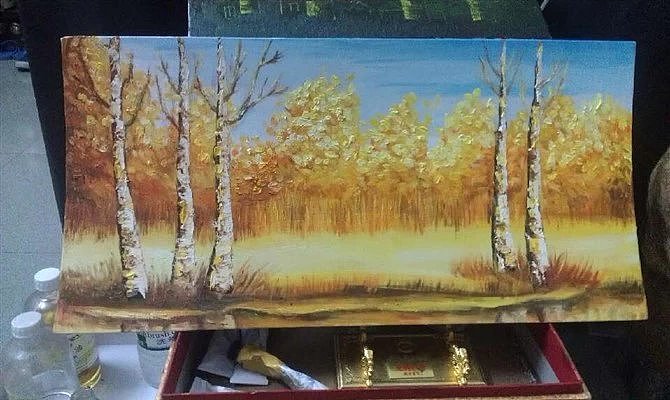 油画（图ZMTA2NDI5MTAw） - 绘画 - 站酷设计师小秋秋1001原创素材 - 站酷ZCOOL