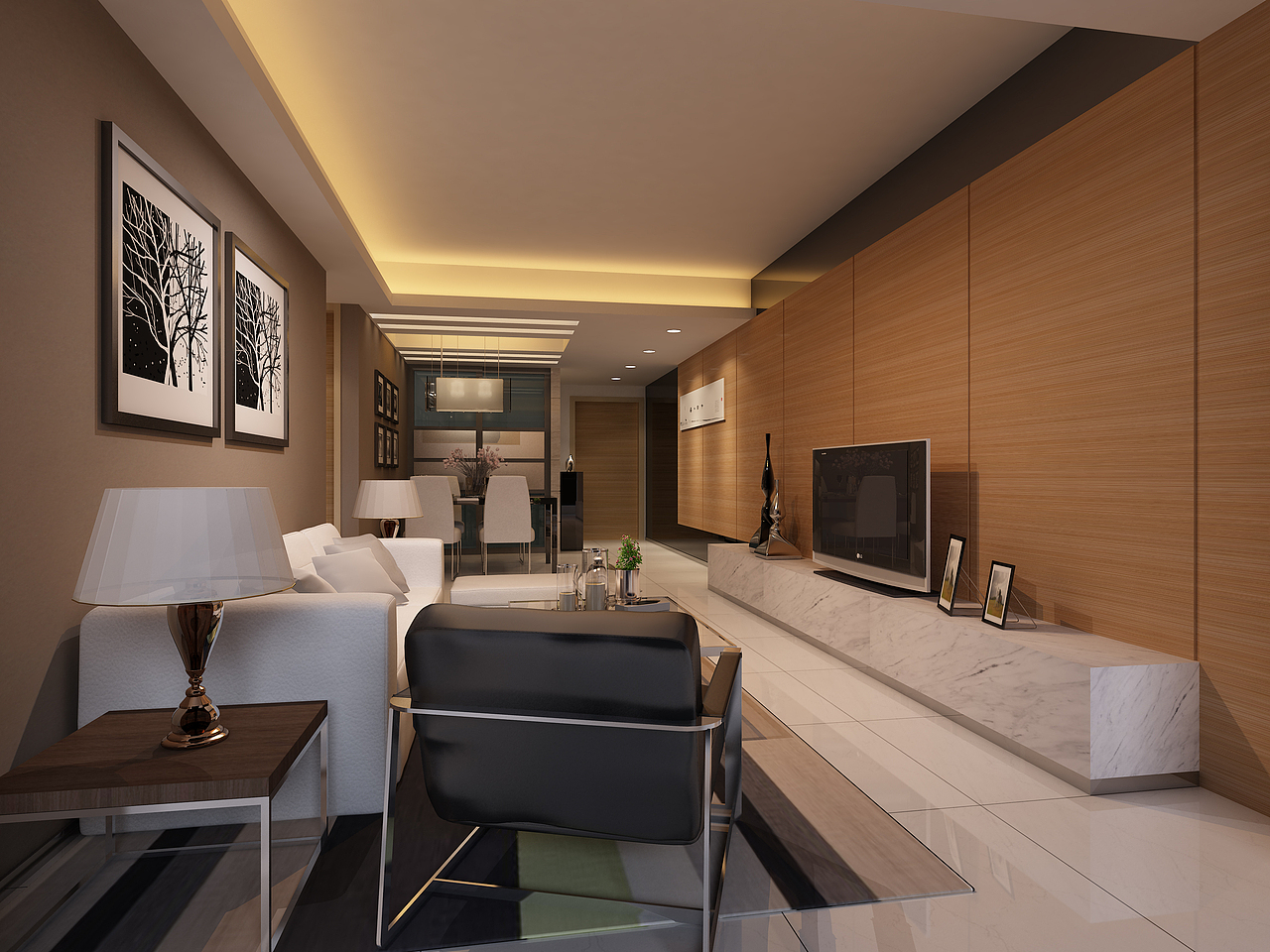 商品房样版间|空间|家装设计|洛设计_原创作品-站酷zcool