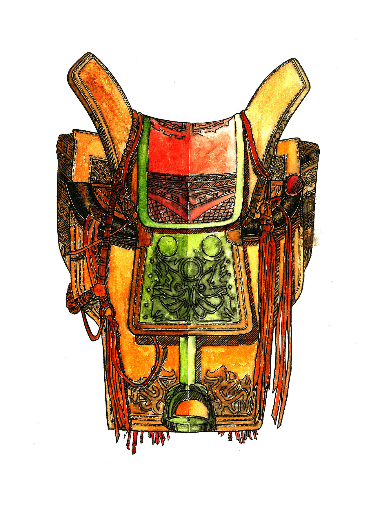 "安革"蒙古图形设计