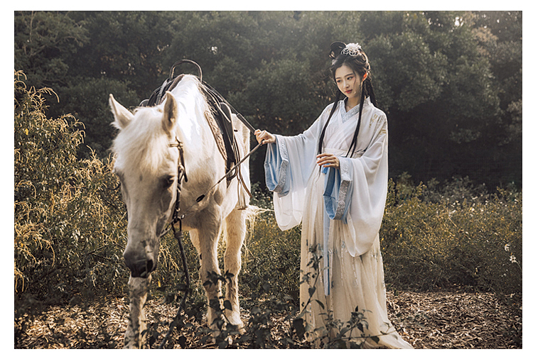 【汉服】绛都春·魏晋风交领大袖