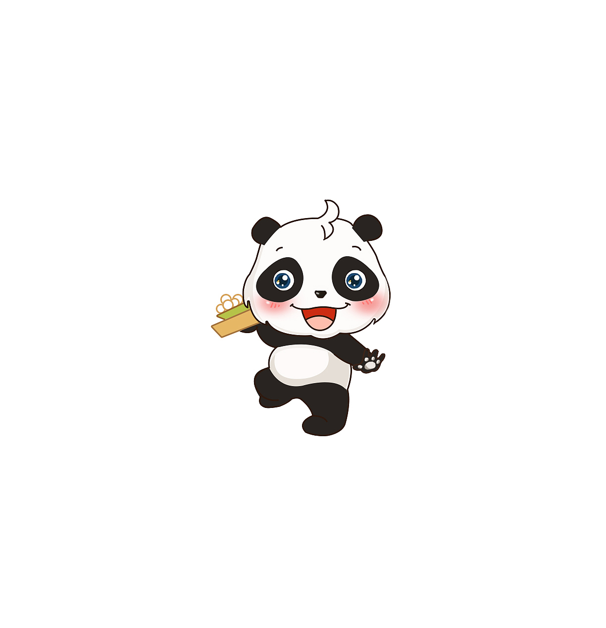 得利轩熊猫吉祥物图形LOGO（图ZNDg2NjA2NDg=） - IP形象 - 站酷设计师残云清风原创素材 - 站酷ZCOOL