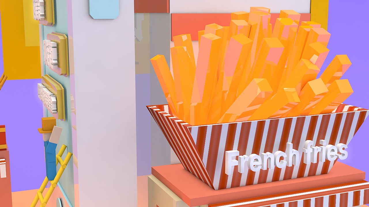 C4D作品（图ZOTA3MDE1ODA=） - 场景 - 站酷设计师cancerdog原创素材 - 站酷ZCOOL