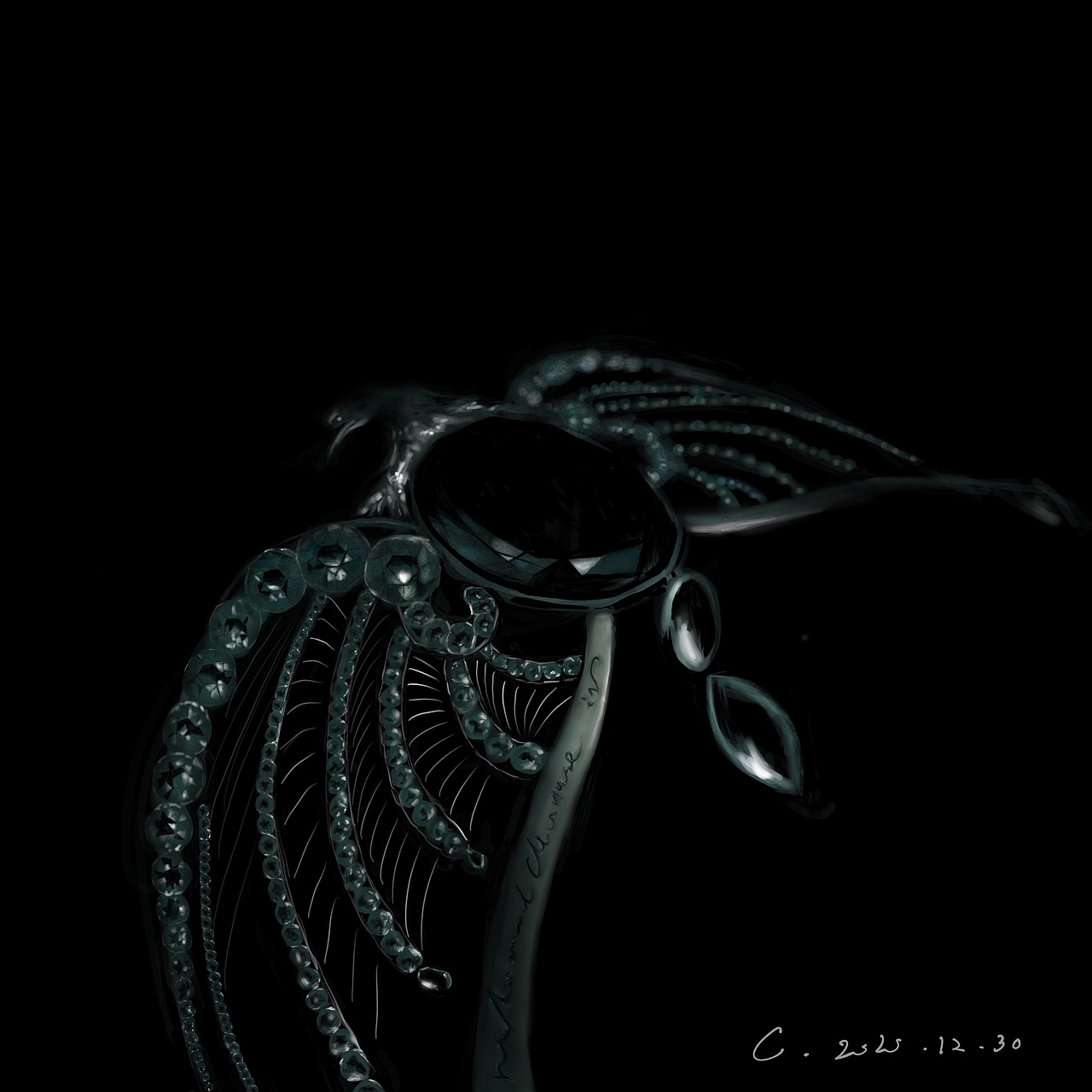 【ipad繪】拉文克勞的冠冕（圖ZMjM3NzU5MjYw） - 創(chuàng)作習(xí)作 - 站酷設(shè)計師皮陳君原創(chuàng)素材 - 站酷ZCOOL